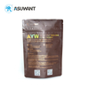 Hot Samping Digital Printing 3D Raised Embossed Spot UV Reverse Matte Texture Custom Stand Up Ziplock Coffee Bags