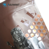 Hot Samping Digital Printing 3D Raised Embossed Spot UV Reverse Matte Texture Custom Stand Up Ziplock Coffee Bags