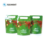 In Stock Merry Christmas Stand up Zipper Bags Aluminum Resealable Doypack Packing for Gifts Smell Proof