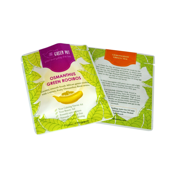 Eco Friendly Kratom Plastic Small Heat Seal Compostable Empey Tea Bag Packing