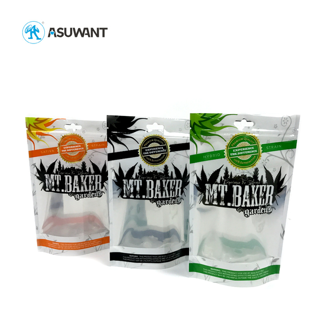 Weed Hemp Thc Packaging Heat Seal Small Seed Cookies 3.5g Mylar Smell Proof Bag