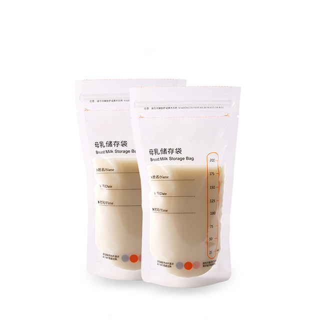 Eco Friendly Plastic Packaging Breast Milk Pouch For Baby Food