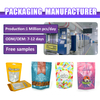 Customized Foil Mylar Smell Proof Reusable Ziplock Plastic Stand Up Pouch Seed Food Packaging Bag With Logo