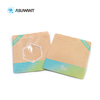 Recycled Compostable Tiny Small Sahcet Heat Sealable Brown Kraft Food Snack Zipper Paper Bags