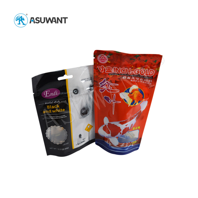 Customized Factory Price Food Grade Logo Printing Pet Food Packaging Bag For Fish Dog Cat