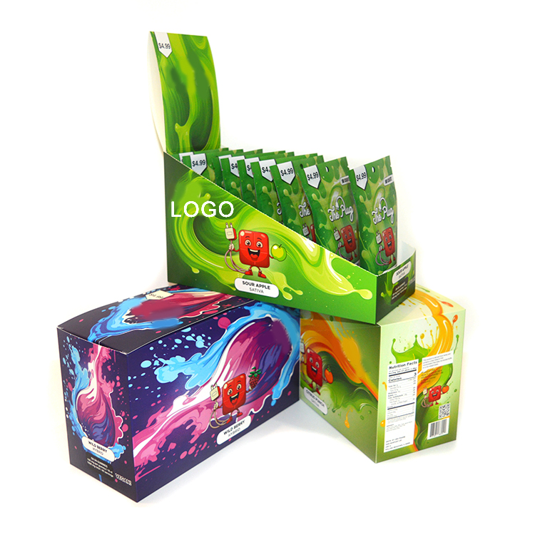 Custom Paper Cardboard Shelf Ready Product Retail Packaging Counter Display Packaging Box