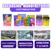 Laminated Material 3.5 Stand Up Zipper Pouch Dispensary Pacakging Food Plastic Bag with Own Logo Printing