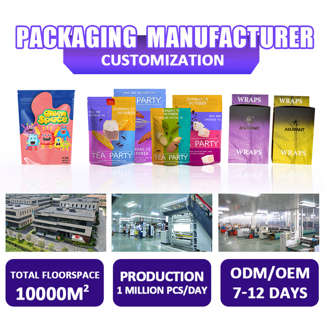 Laminated Material 3.5 Stand Up Zipper Pouch Dispensary Pacakging Food Plastic Bag with Own Logo Printing