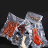 Clear 3 Side Seal Vacuum Food Saver Heat Seal Bag For Meat Seafood Packaging