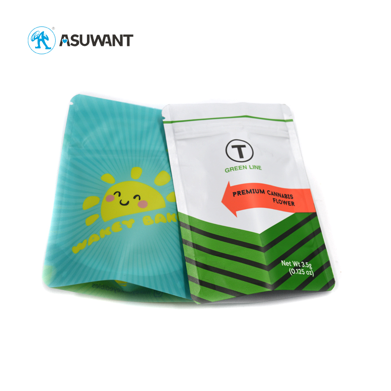 AYW Biodegradable Packaging Plastic Stand Up Pouch Jungle Boy Runtz Medical Zip Lock Mylar Child Proof Bag