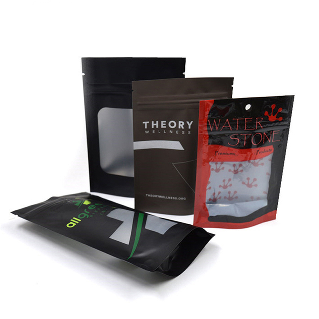 Wholesale Laminated Plastic Child Proof Smell Proof Bag Zipper Packaging Bag For Medicine Herb