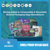 Custom Printed 3.5g Stand Up Pouch Moisture Proof DoyPack Zipper Bags Food Snack Candy Gummy Packaging