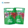 Food Grade Plastic Zip Lock Pouches Stand Up Zipper Christmas Gift Cookie Bag Pouch for Candy