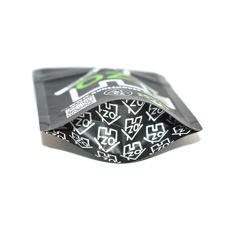Reusable 420packaging Dispensary Weed Plastic Zipper Mylar Smell Proof Bags