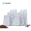 5lb pound Empty Flat Bottom Coffee Tea Bags Ziplock Foil Mylar Plastic Packaging Stand Up Pouch